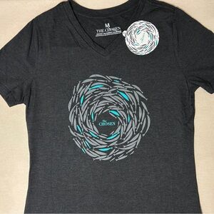 The Chosen Black and Teal T-Shirt